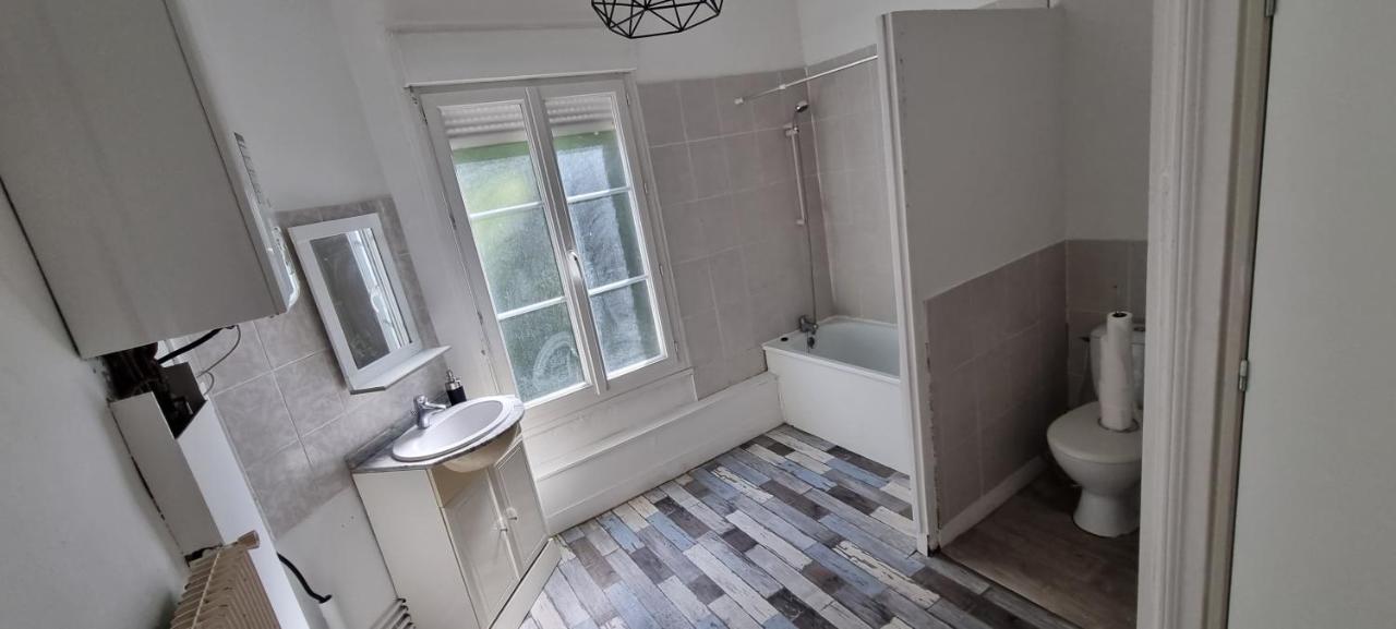 Guibert 19 F2 Bis 2 Chbres 6 Personnes Max Wifi Sweet Home Caudebec-les-Elbeuf Luaran gambar